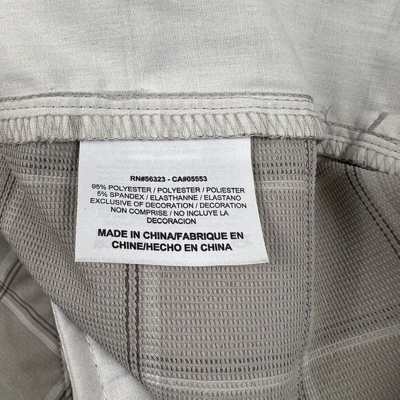 Nike Golf Short Men’s 38 Gray Check Dri‎ Fit 12” Inseam Chino - Picture 12 of 15